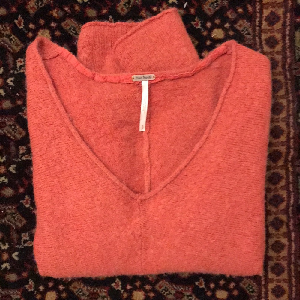 Free people brand sweater.